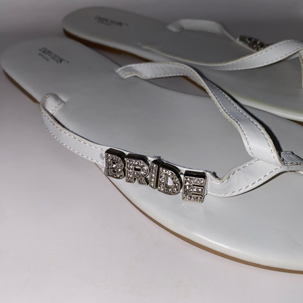 David's Bridal Bride Sandals